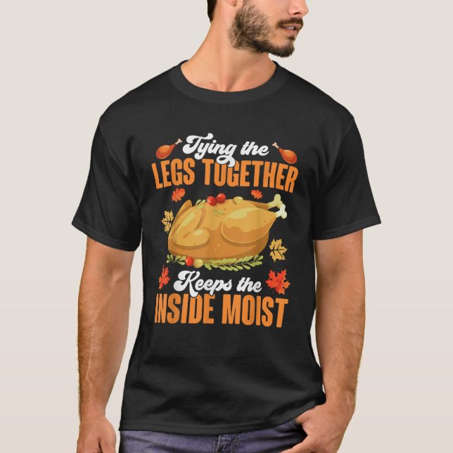 Die Beine zusammenbinden Behalte im Inneren feucht T-Shirt (Vorderseite)