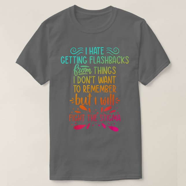 Die Bekämpfung des Stigma-Bewusstseins für psychis T-Shirt (Design vorne)