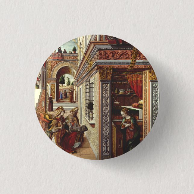 Die Bekanntgabe mit den Heiligen Emiraten Button (Vorderseite)