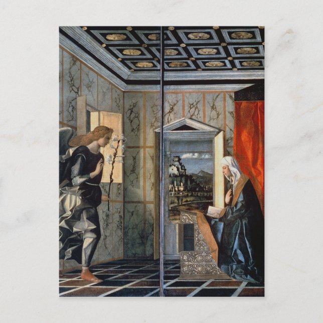 Die Bekanntmachung 2 Postkarte (Vorderseite)