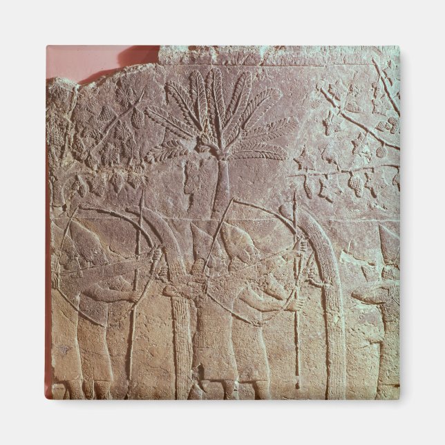 Die Belagerung Alammus durch die Armee von Sennach Magnet (Vorne)