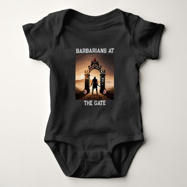 Die Belagerung: Barbaren an den Toren Amerikas Baby Strampler (Vorderseite)