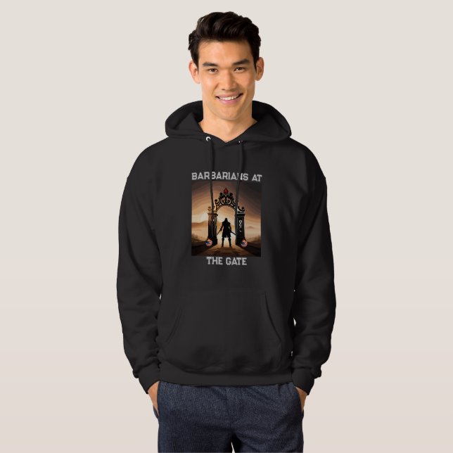 Die Belagerung: Barbaren an den Toren Amerikas Hoodie (Vorne ganz)