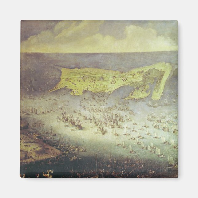 Die Belagerung der Ile de Re Magnet (Vorne)