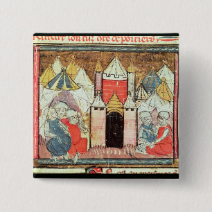 Die Belagerung des Chateaus-Gaillard Button