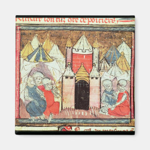 Die Belagerung des Chateaus-Gaillard Magnet