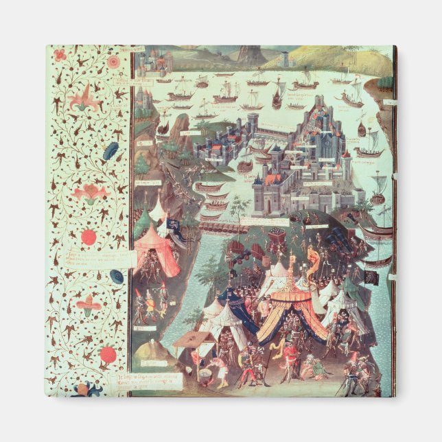 Die Belagerung Konstantinopels Magnet (Vorne)