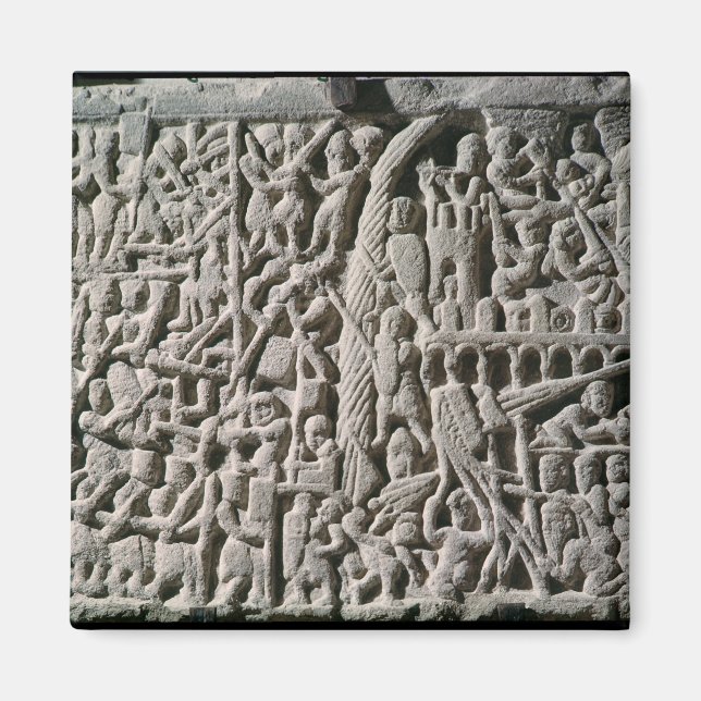 Die Belagerung von Carcassonne Magnet (Vorne)