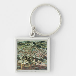 Die Belagerung von Chartres im Jahre 1568 Schlüsselanhänger