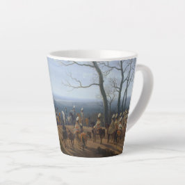 Die Belagerung von Kosel-Wilhelm von Kobell Small Milchtasse