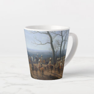 Die Belagerung von Kosel-Wilhelm von Kobell Small Milchtasse