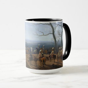 Die Belagerung von Kosel-Wilhelm von Kobell Tasse