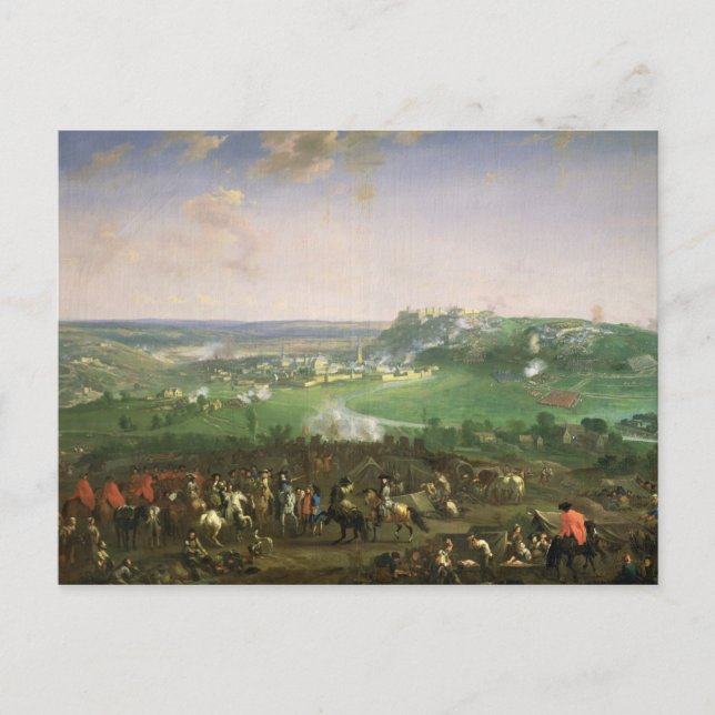 Die Belagerung von Namur, 1659 Postkarte (Vorderseite)