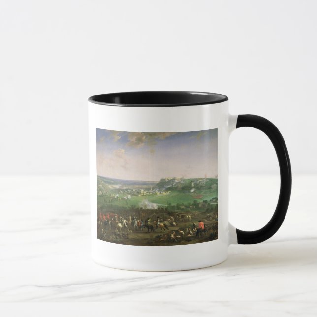Die Belagerung von Namur, 1659 Tasse (Rechts)