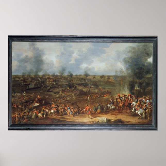 Die Belagerung von Namur, 1692, 18. Jahrhundert Poster (Vorne)