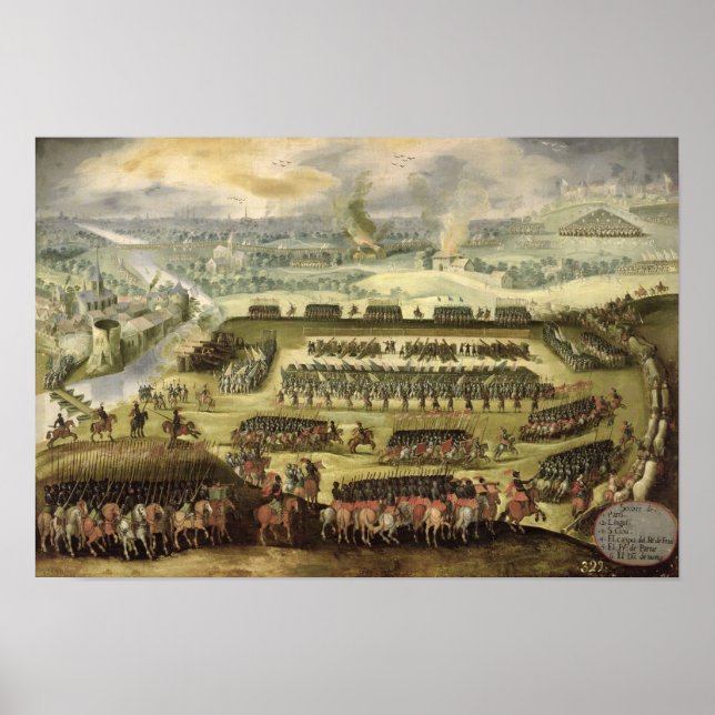 Die Belagerung von Paris Poster (Vorne)