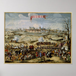 Die Belagerung von Wismar Deutschland Poster