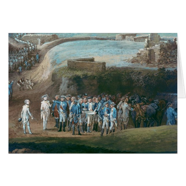 Die Belagerung von Yorktown (Vorderseite (Horizontal))