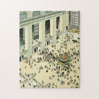Die belebten Stunden am Grand Central Station New