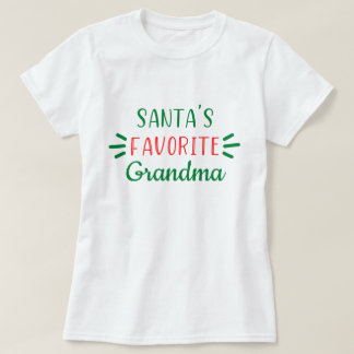 Die beliebte Großmutter des Weihnachtsmanns, Nana T-Shirt