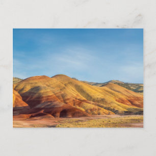 Die bemalten Hügel in den John Day Fossil Betten Postkarte