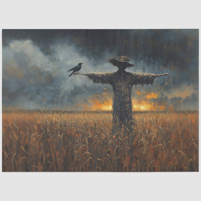 Die Beobachtungsentkundung der Scarecrow Seidenpapier (Vorderseite)