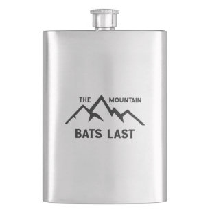 Die Berge bestimmen das letzte Wort Flachmann