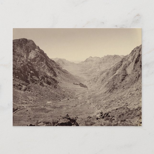 Die Berge des Sinai Postkarte (Vorderseite)