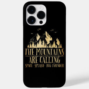 Die Berge nennen "Space Splash Big Thunder" Case-Mate iPhone 14 Pro Max Hülle