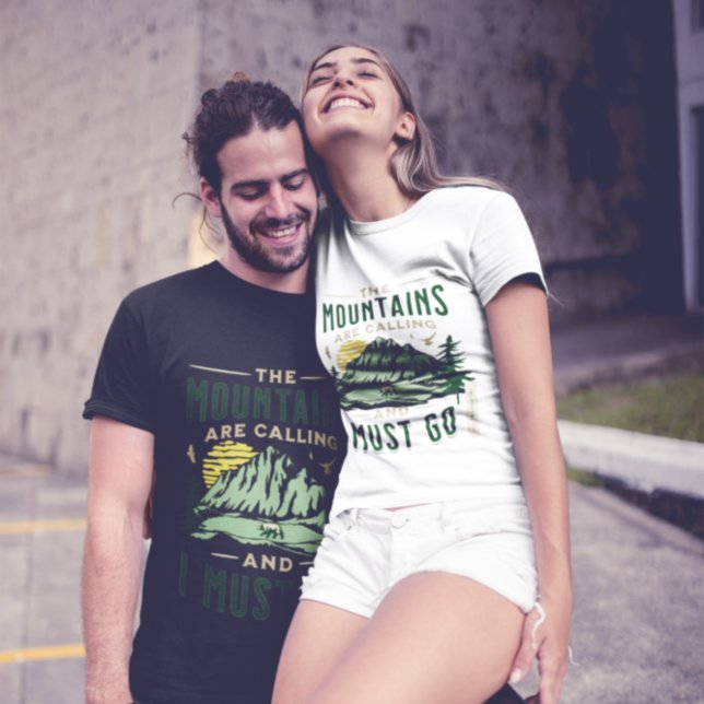 Die Berge nennen Unisex T - Shirt (Von Creator hochgeladen)