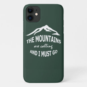 Die Berge nennen Wald grün Case-Mate iPhone Hülle