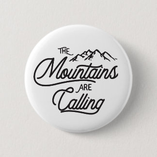 Die Berge rufen Button