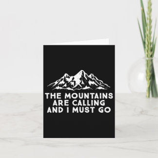 Die Berge rufen Karte