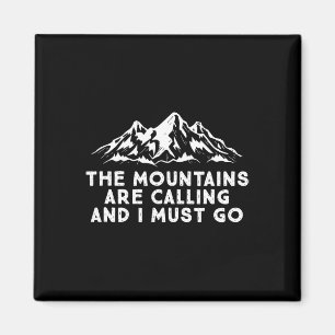 Die Berge rufen Magnet
