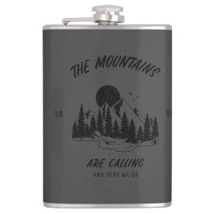 Die Berge rufen und hier gehen wir 710 ml Wa Flachmann