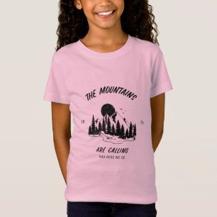 Die Berge rufen und hier gehen wir T-Shirt
