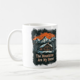 Die Berge sind meine Zuhause Kaffeetasse