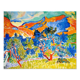 Die Berge von Collioure | Andre Derain | Fotodruck