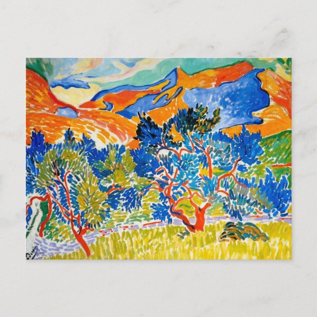 Die Berge von Collioure | Andre Derain | Postkarte (Vorderseite)