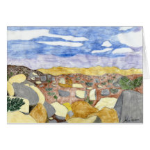 Die Berggipfel durch Julia Hanna