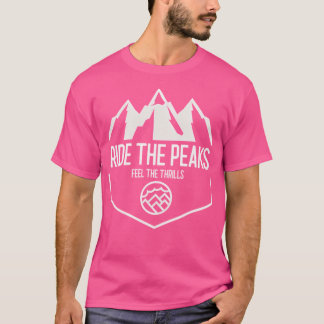 Die Berggipfel fühlen sich wie das Thriller Mounta T-Shirt