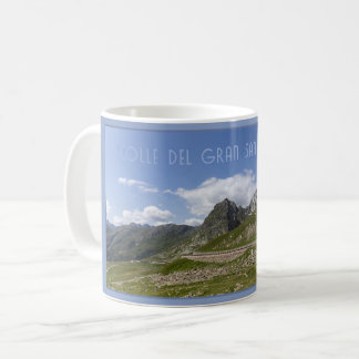 Die Bergstrasse nach Italien, Aostatal. Kaffeetasse