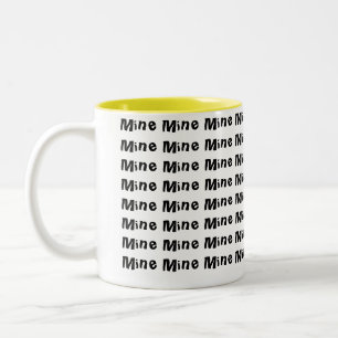 Die Bergwerk-Tasse Zweifarbige Tasse