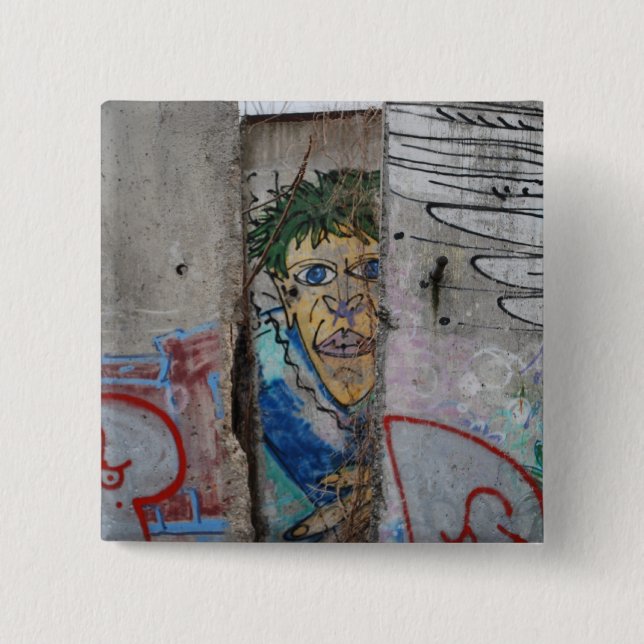 Die Berliner Mauer - Deutschland Button (Vorderseite)
