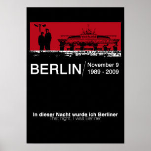 Die Berliner Mauer Poster