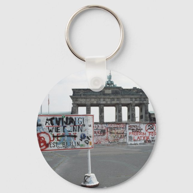 Die Berliner Mauer Schlüsselanhänger (Vorderseite)