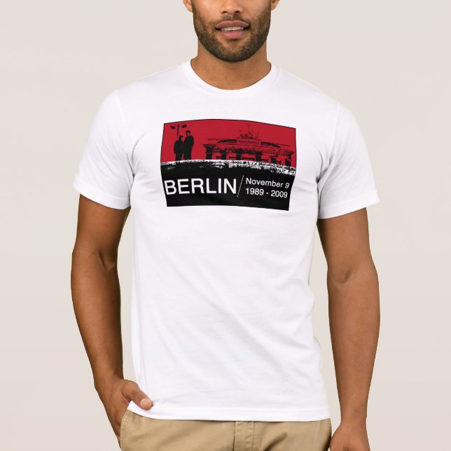 DIE BERLINER MAUER T-Shirt (Vorderseite)