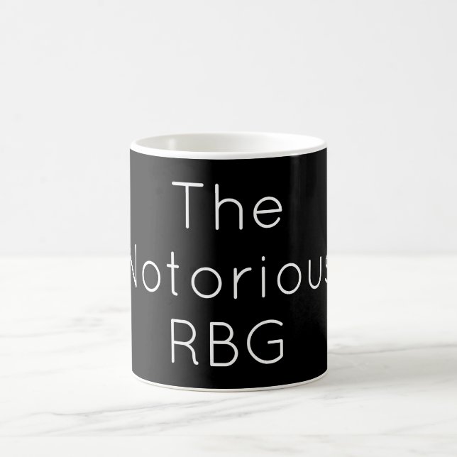Die berüchtigte RBG-Tasse Kaffeetasse (Mittel)