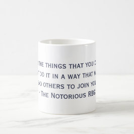 Die berüchtigte RBG-Tasse Kaffeetasse