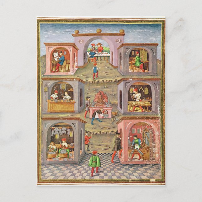 Die Berufe Postkarte (Vorderseite)